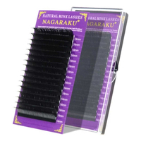 NAGARAKU İPEK KİRPİK D KIVRIM 0,07 KALINLIK - 15MM UZUNLUK